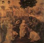 The Adoration of the Magi is an early painting by Leonardo da Vinci